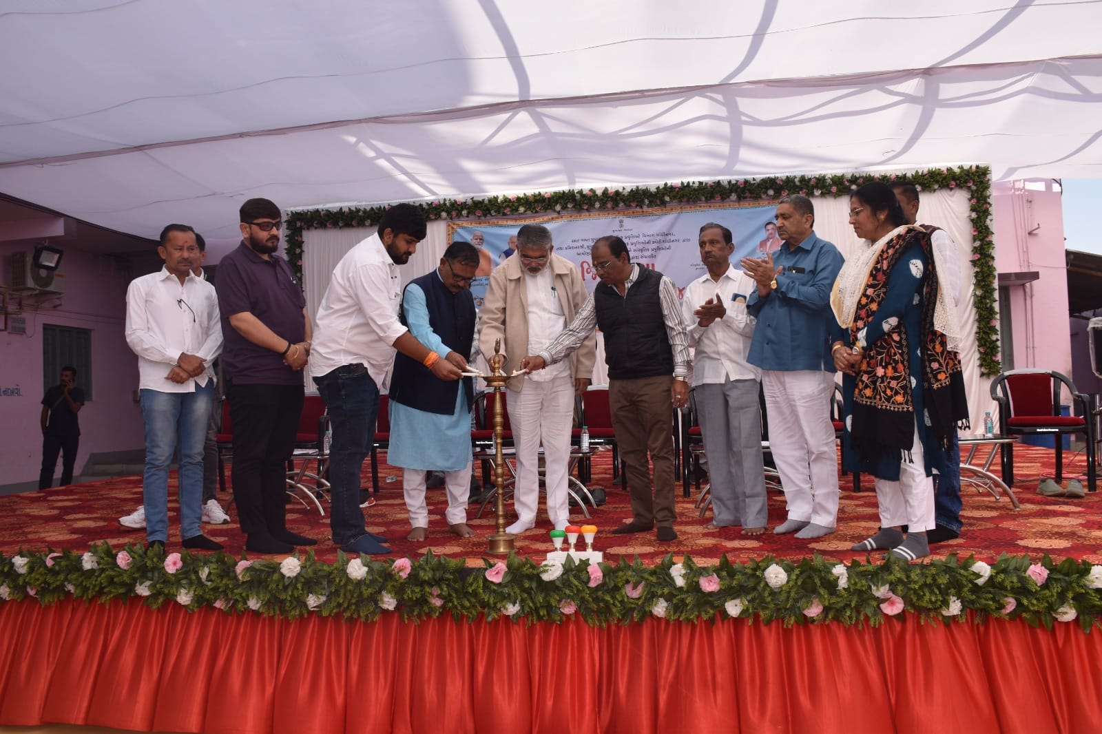 ખંભાળિયામાં દેવભૂમિ દ્વારકા જિલ્લા કક્ષાના કલા મહાકુંભનો પ્રારંભ