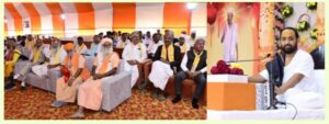 ચારડામાં રામેશ્વરબાપુ હરિયાણીનાં વ્યાસાસને રામકથા