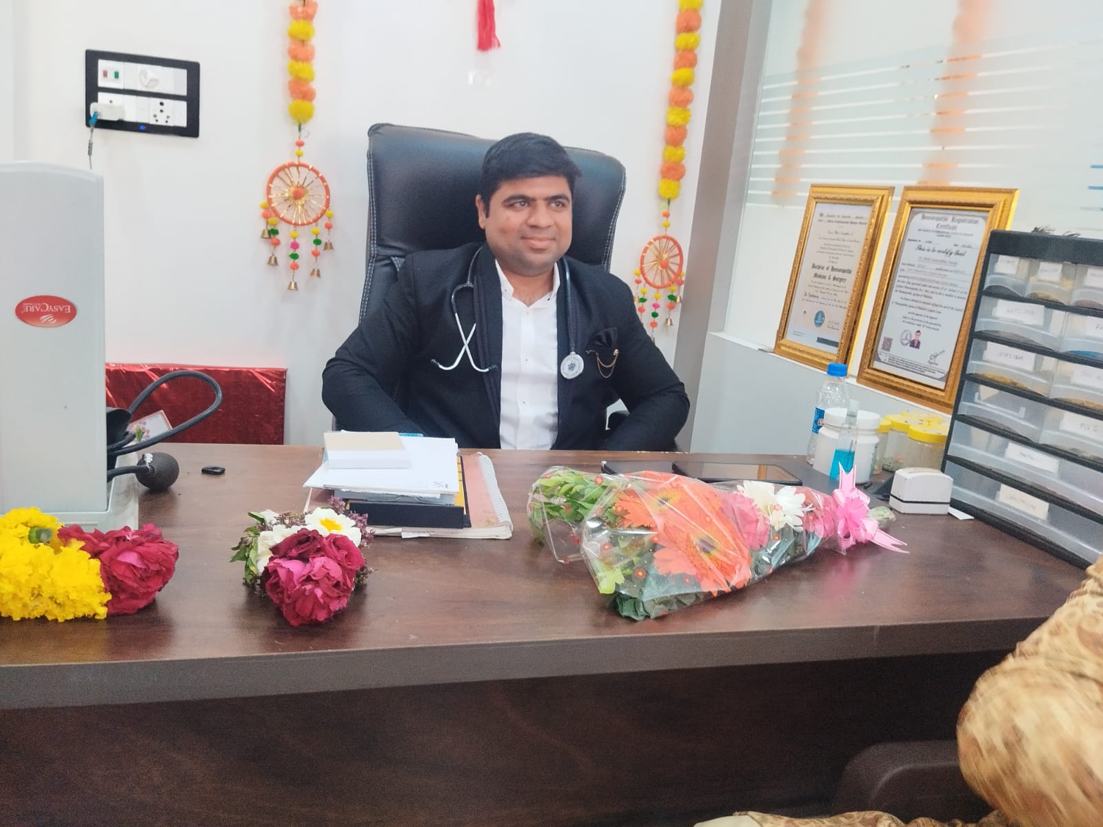 સિહોરમાં વધુ એક આરોગ્ય સુવિધા: ડો. મોહિત ચાવડાના ધન ગુરૂ રામદાસ કલીનીકનો પ્રારંભ