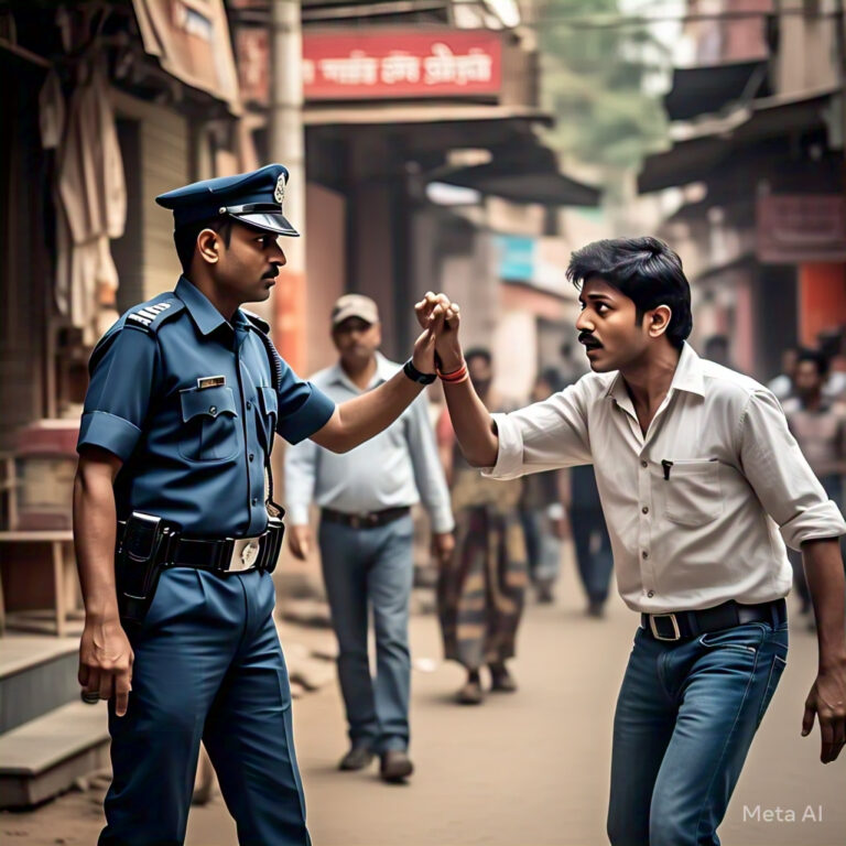 પોરબંદરમાં દારૂ પીધેલા આરોપીએ એલસીબી પીઆઇ આર કે કાંબરીયાને ગાળો દીધી: પોલીસે બેરહેમીથી માર્યો માર