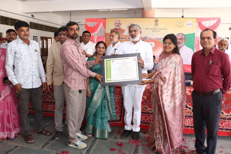 ભાણવડ તાલુકામાં 78 લાખથી વધુ રકમના વિકાસ પ્રકલ્પોનું લોકાર્પણ કરાયું