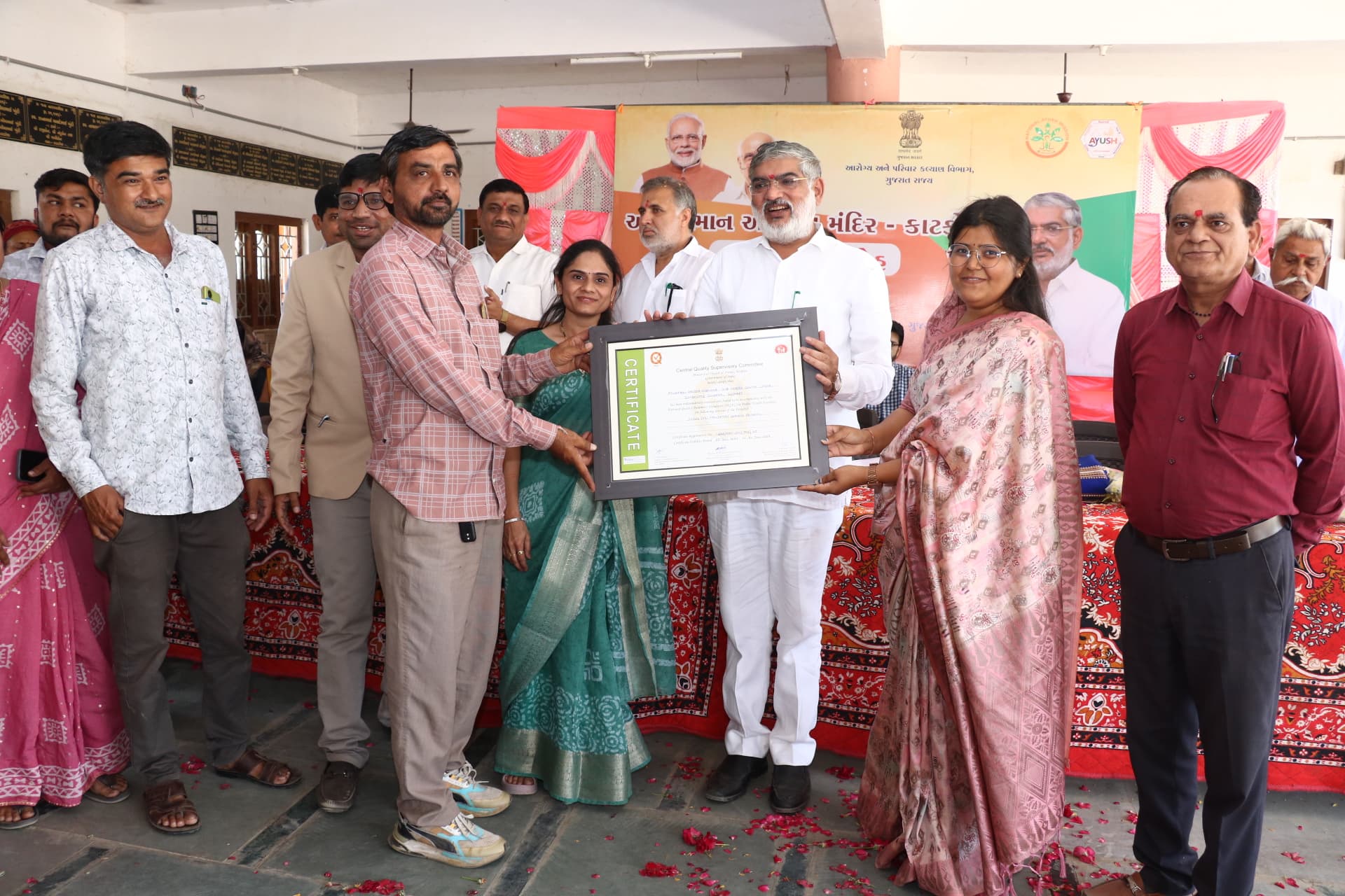ભાણવડ તાલુકામાં 78 લાખથી વધુ રકમના વિકાસ પ્રકલ્પોનું લોકાર્પણ કરાયું