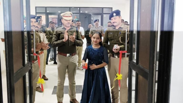 ખંભાળિયામાં પોલીસ હેડ ક્વાર્ટર ખાતે જીમનો પ્રારંભ કરાયો